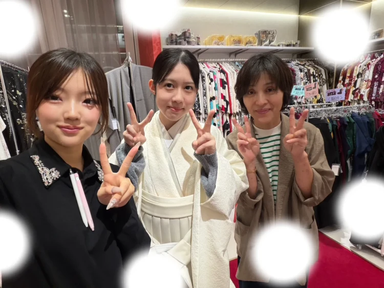 成人式　前撮り　梅田　袴　くすみカラー　かわいい　イマドキ　淡色　古典　タカゼン　撮影