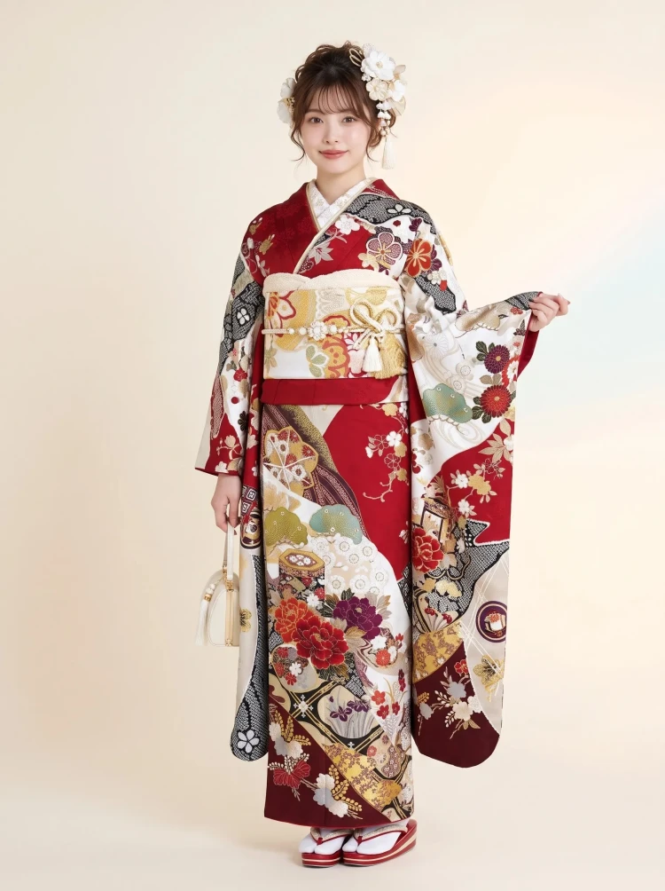甘めにかわいく|白・アイボリーの小物を合わせる