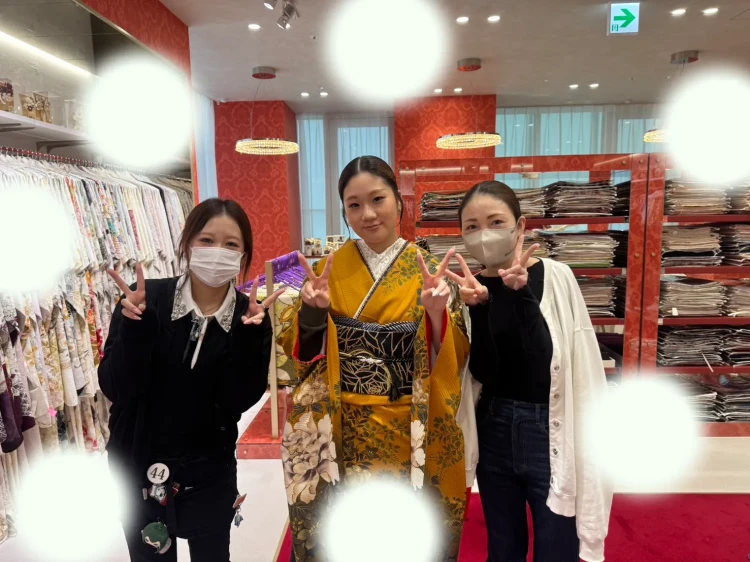 成人式　前撮り　梅田　振袖レンタル　袴レンタル　家族写真　前撮り撮影会　からし　かっこいい